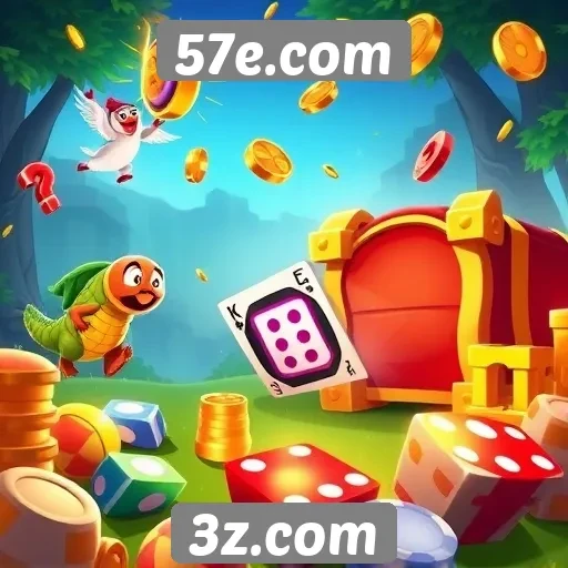 Plataforma 57e.com traz diverse opções de jogos online